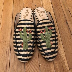 Sam Edelman Jillian cactus mules size 11